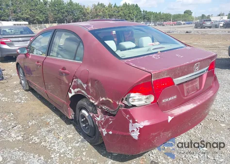 2009 Honda Civic Lx from USA, damaged, VIN 2HGFA16529H503278